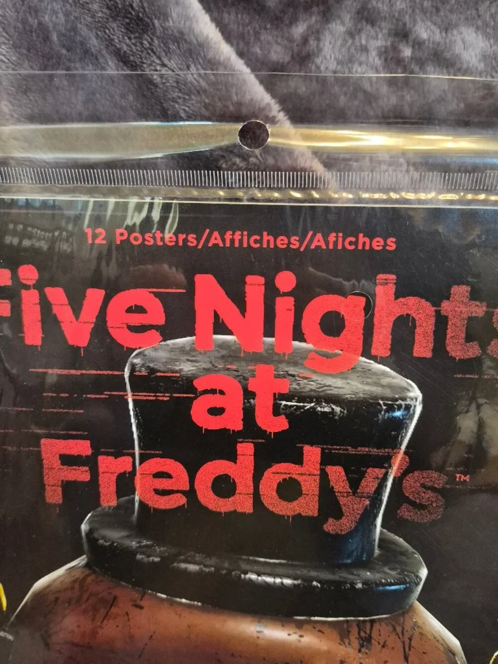 Five Nights at Freddy's 12 Poster Set Freddy Fazbear Paper